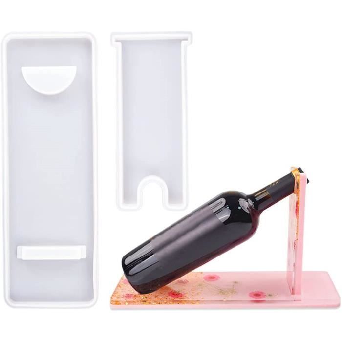 Dirfuny Moule En Silicone En Résine époxy Avec Couvercle, Fraise En Résine - Fleu - Pour Boîte à Bijoux