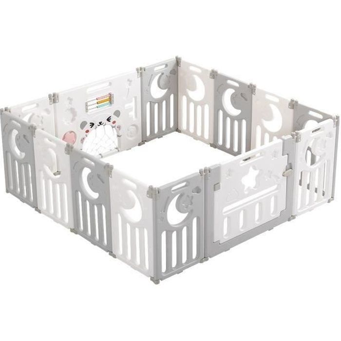 Parc Bebe Xxl Plastiques Avec Tapis Cdiscount