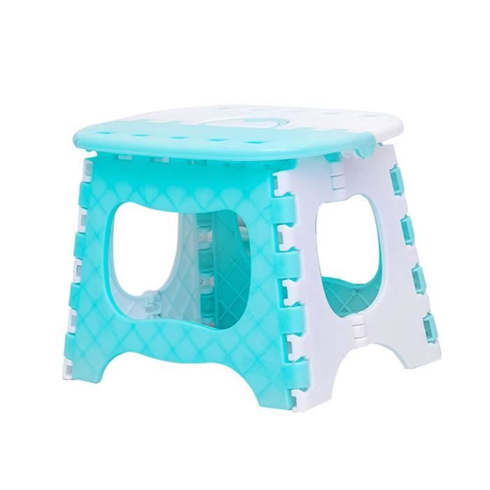 Tabouret Pliant En Plastique Pliable Tabouret Marchepied Avec Poignée