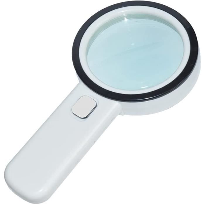 Lunettes loupe sales éclairantes à led
