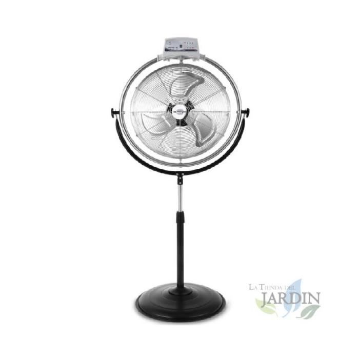 Ventilateur sur pied industriel Orbegozo - 3 vitesses - pales en métal - Orbegozo
