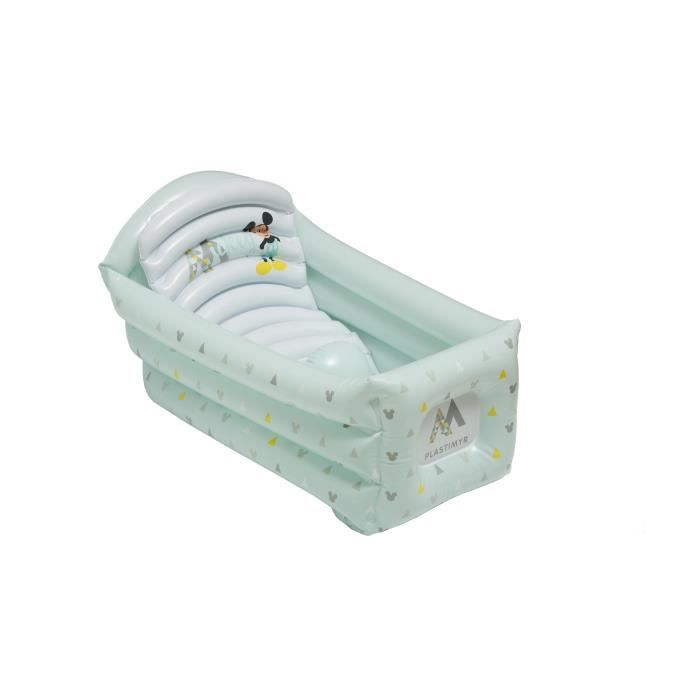 Baignoire Gonflable Mickey Geo Confortable Pratique Et Sure Des La Naissance Grace A Son Reducteur 0 A 9 Mois Achat Vente Matelas A Langer Soldes Cdiscount