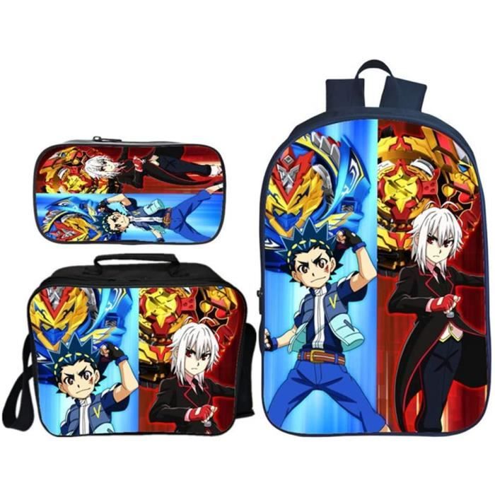 CARTABLE ble Beyblade Burst Sac agrave Dos decole Beyblade Burst eacutevolution Enfant Sac Scolaire Garcon Primaire Sac agrave D932 Cdiscount Bagagerie Maroquinerie