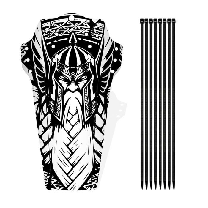 Garde-boue Télescopiques Vélo Avant/arrière - Compatible Route Et VTT, Dégagement Rapide, Diamètre 17-28 Mm
