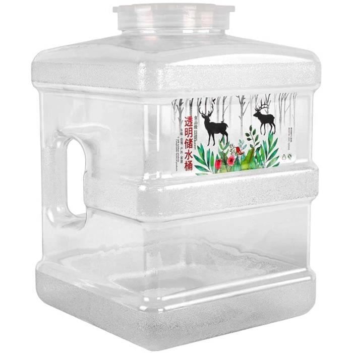 Westfalia Bidon Double 3,5L + 1,5L - Bidon Combiné Pratique Plastique Orange Fabriqué En Allemagne