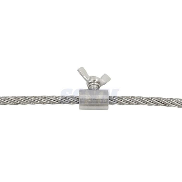 Connecteurs De Chaîne QUARKZMAN - Lot De 3, épaisseur 4 Mm, Ouverture 7 Mm, Charge Max 20 Kg, Bronze Doré, à Vis