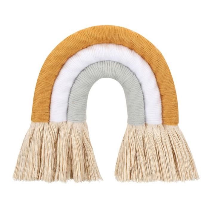 Pdf INSTRUCTIONS Pour Kit Arc-en-ciel DIY En Macramé, Décoration Chambre Bébé, Arc-en-ciel à Faire Soi-même, Tenture Murale En Macramé, Chambre D' Enfant, JGA - France