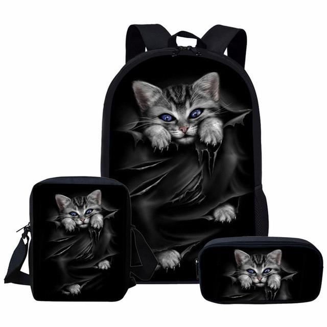 Sac chat noir on sale