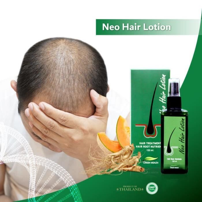 Neo Hair Lotion Tonic - Calvitie et Perte des Cheveux - 120ml - A base de fruits.