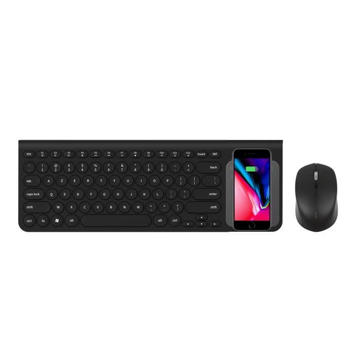 BTE310-001-133 clavier wirelessRechargez votre smartphone avec votre clavierchargeurinductionLe clavier avec sa bas