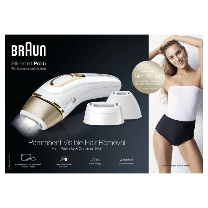Braun Silk·expert IPL Pro 5 Doré - vue 2