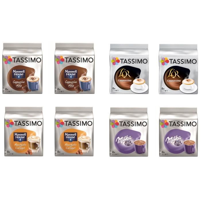 TASSIMO Milka - Dosettes pour Chocolat Chaud 8 capsules - Cdiscount Au  quotidien
