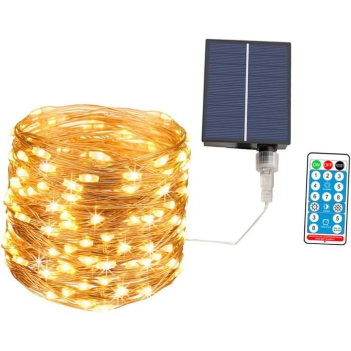 Guirlande Lumineuse LED Afufu 10m USB - 100 LED, 8 Modes, IP65 | Pour Noël, Jardin, Décoration