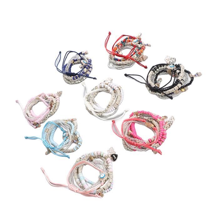 Lot De Perles En Verre Miyuki - Mélange Cube, Tiny, Brin, Pour Bijoux Et Broderie