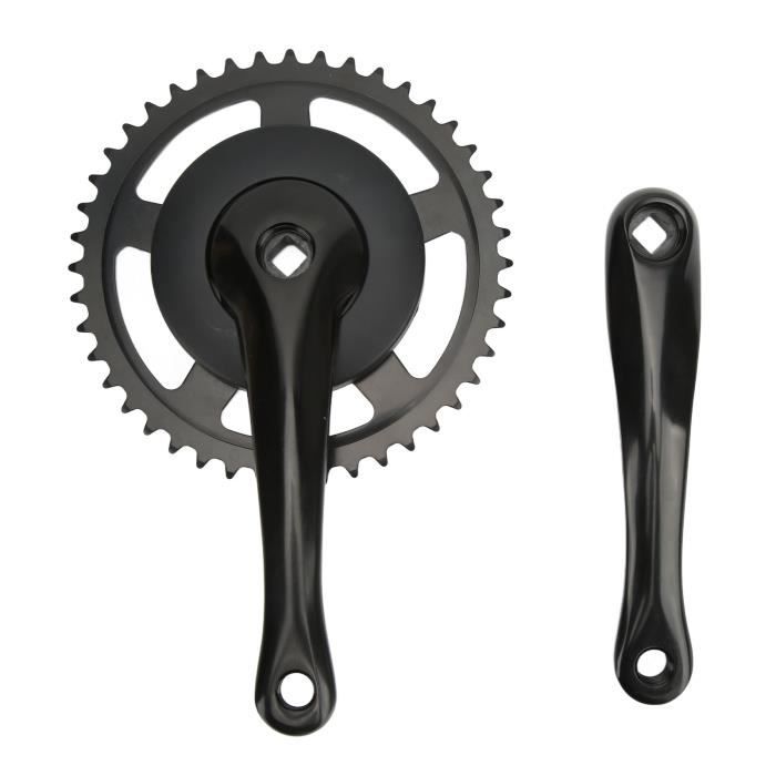 Sandyseptember Manivelle gauche de vélo de 170 mm de long, compatible Sandyseptember Manivelle gauche de vélo de 170 mm de long, compatible