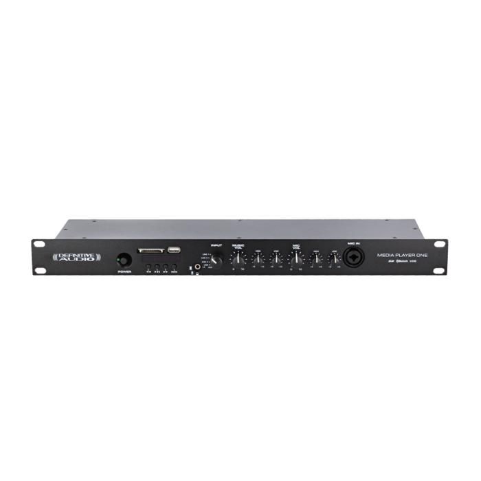 Lecteur multimédia MP3 - DEFINITIVE AUDIO - MEDIA PLAYER ONE - Bluetooth - USB - SD