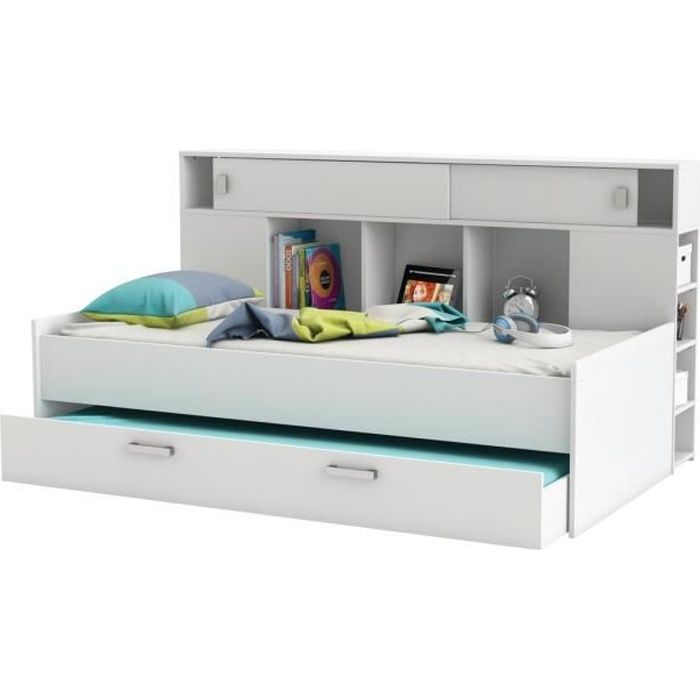 Lit 90 Cm Sans Tete De Lit Achat Vente Pas Cher