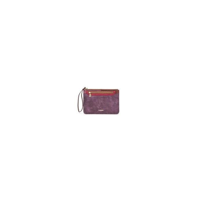Pochette DESIGUAL Ares Nathalie Violet Motifs Femme Violet et motifs Cdiscount Bagagerie Maroquinerie