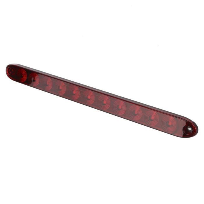 Dioche Barre de feux de freinage 12V 11 LED De Fre