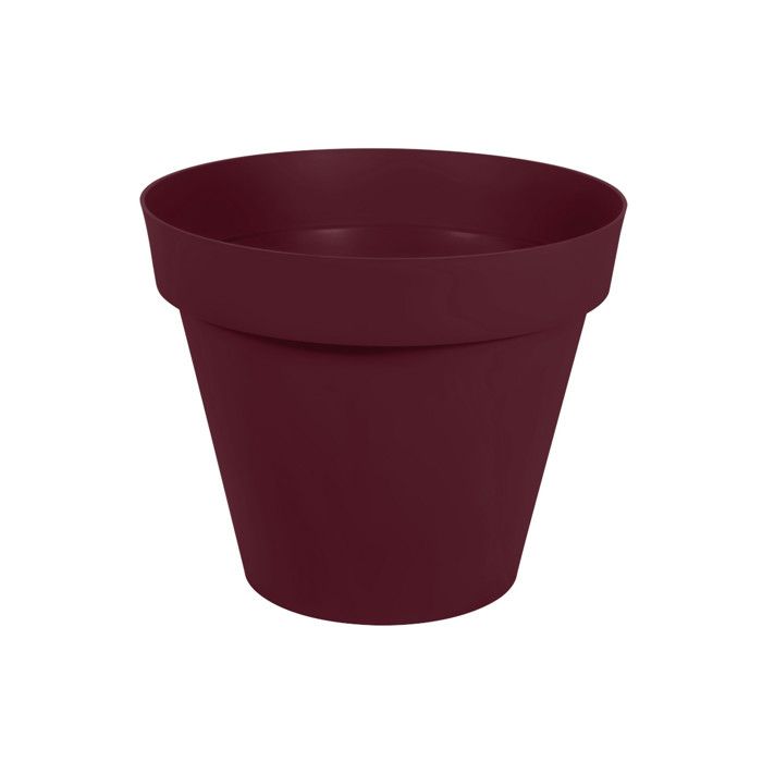 Tusco Products CTR26BK Cosmopolitan Pot De Fleurs Rond 66 Cm Noir