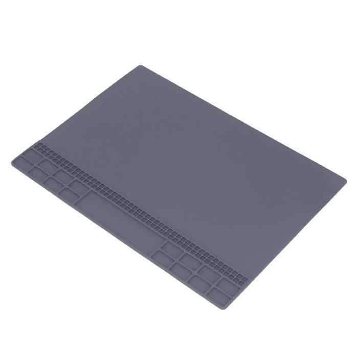 Tapis De Soudure WiMas 34x23cm - Résistant à 500°C, Antidérapant - Pour Réparation Électronique