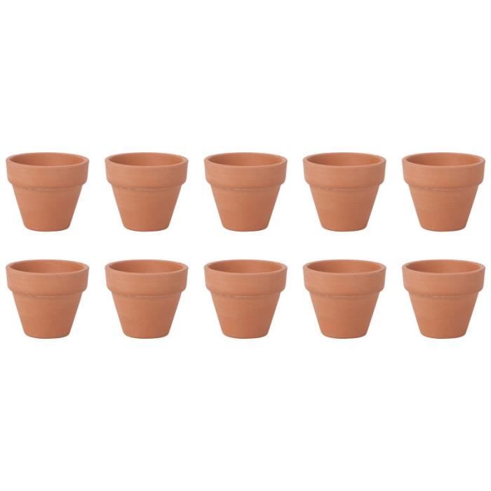 Pot De Fleur Petit Pot En Terre Cuite De Planteur De Pepiniere Pour L Artisanat De Mariage Jardiniere Bac A Fleur Cdiscount Jardin