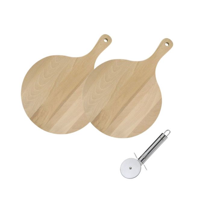Lot de 2 Planches à découper et 4 éplucheurs à légumes FM Professional