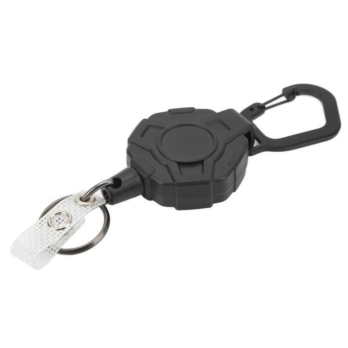 TDCuizent Cordon De Plongée Réglable Pour BCD – Rétractable, Acier Inoxydable 316, Anti-perte, S'étire Jusqu'à 79 Cm – Pour Plongée, Apnée, Pêche Sous-marine
