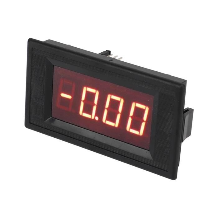 Tachymètre Numérique 4 LED Rouge/Bleu Universel Avec Capteur Hall - Compte-Tours Précis