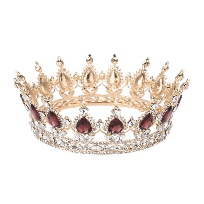 Couronne Tiare Cristal Pour Mariée - Demoiselle D'honneur - Bandeau Coiffe