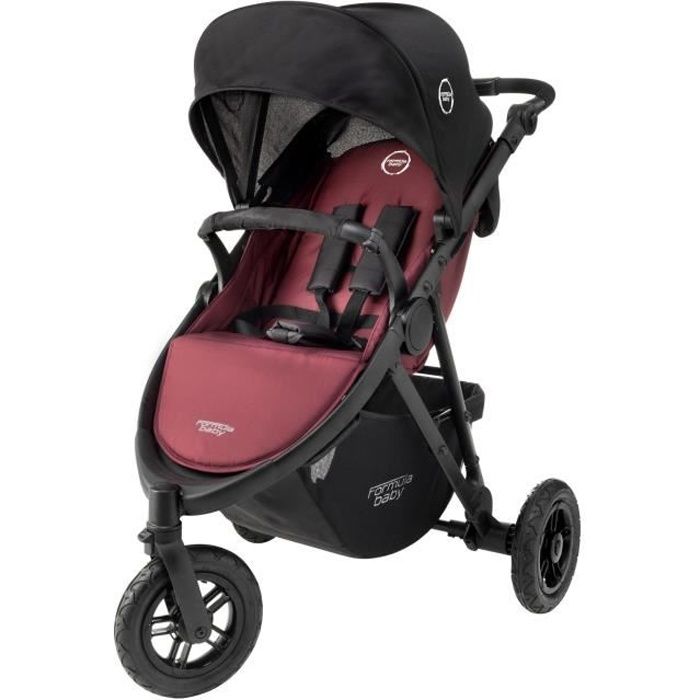 Poussette Duo Trekking FORMULA BABY - Groupe 0+ (0-15kg) - Couleur Grenat -  Cdiscount Puériculture & Eveil bébé