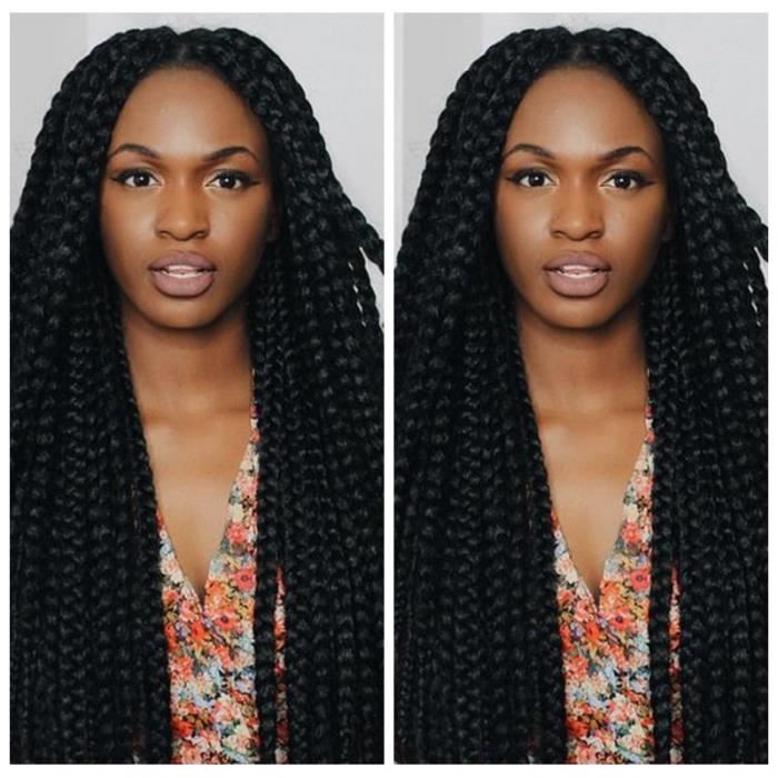 perruque afro tresse