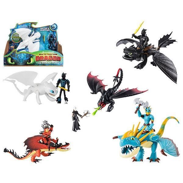 How to Train Your Dragon 3 ~ édenté Nuit Fury Figurine ~ Spin Master