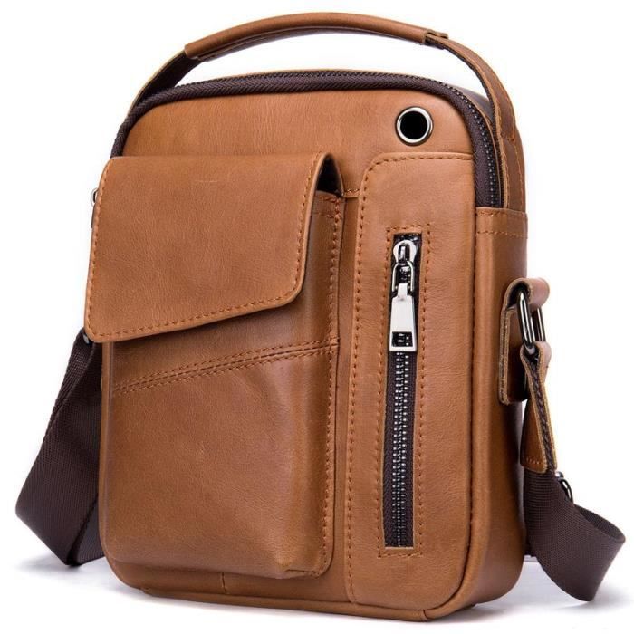 Cdiscount sacoche homme discount cuir