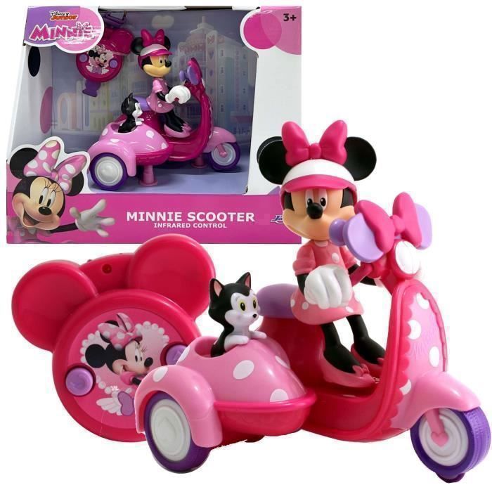 Jouet télécommandé - JADA TOYS - Scooter rose Disney Minnie Mouse - Mixte - Bébé - Piles