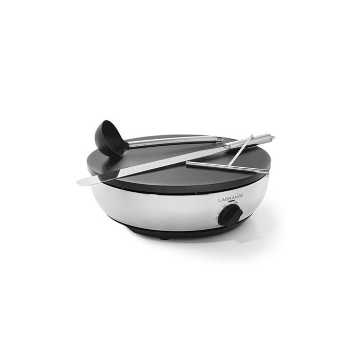 Crêpière - Lagrange - 3000 W - Argent - Aluminium