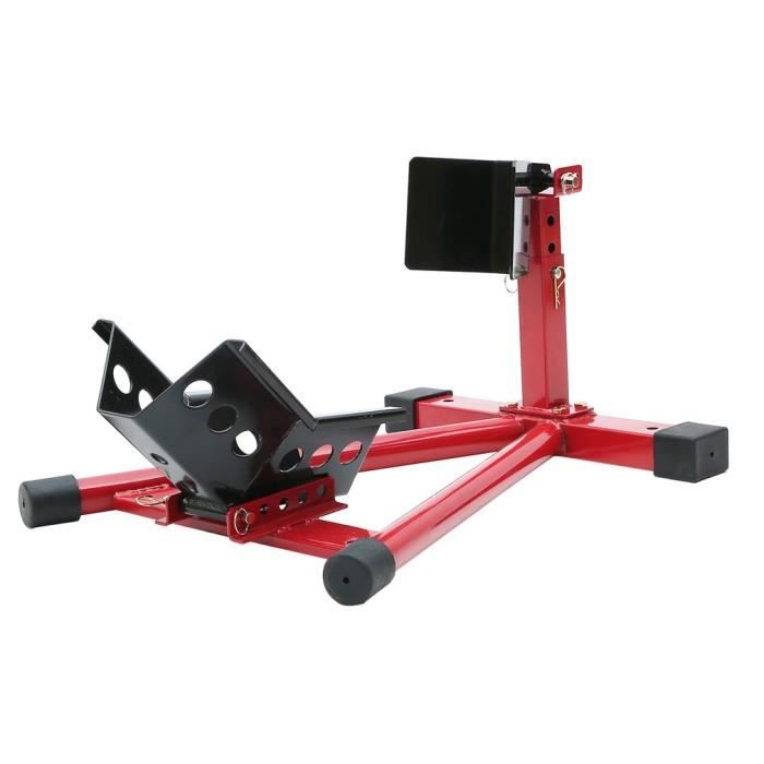 Bequille Moto Cale Bloque Roue De Moto Pour Les Remorques Support De Parking Avant Roue Compatible Tailles 16 18 Pouces Achat Vente Antivol Bloque Roue Bequille Moto Cale Bloque Cdiscount