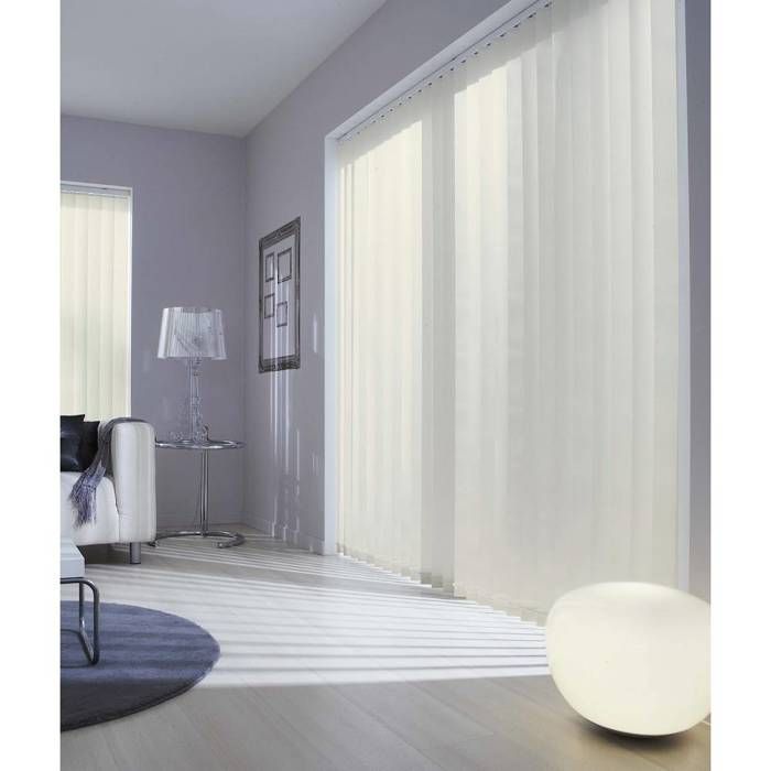 L8,9 x H280cm Blanc MADECOSTORE Lot de 5 lamelles Verticales Tamisant 89mm pour Store californien L8,9 x H280cm Blanc MADECOSTORE Lot de 5 lamelles Verticales Tamisant 89mm pour Store californien