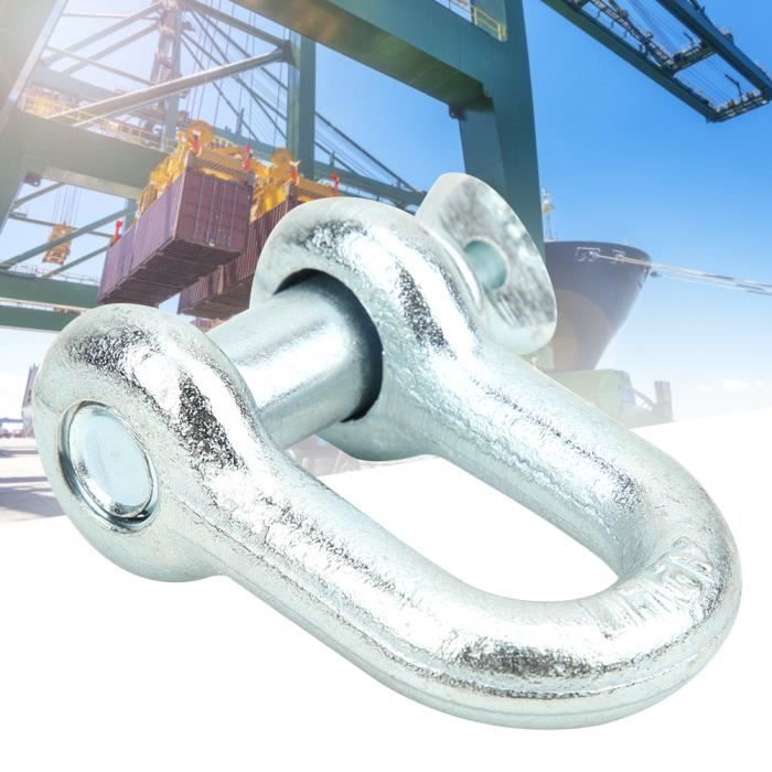 Connecteur Chaîne Levage Acier Forgé Attache Double Anneau