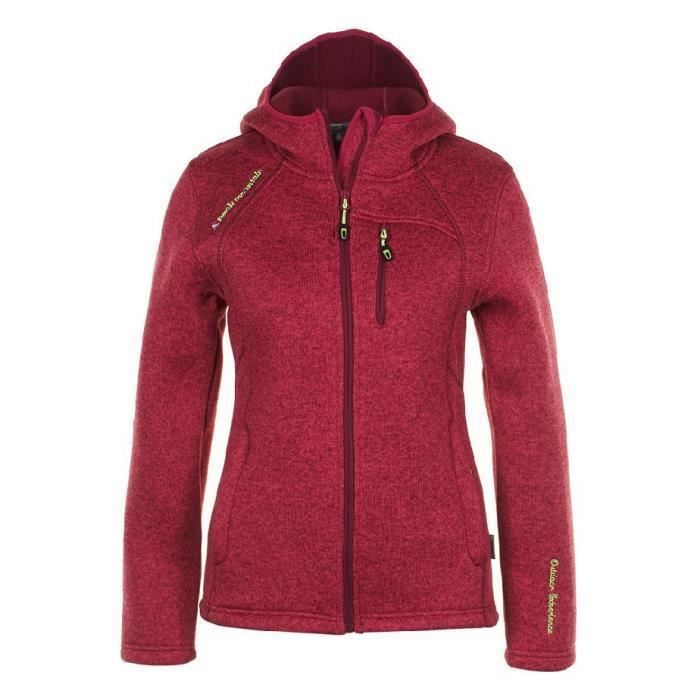 Peak Mountain - Blouson polaire femme ALAINE-fushia
