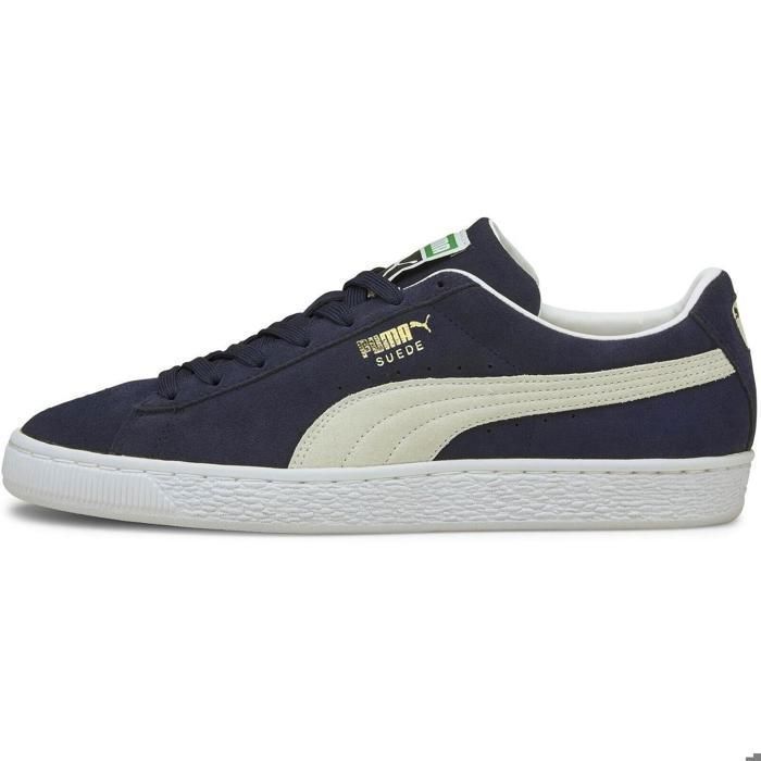 Puma suede hotsell bleu gris