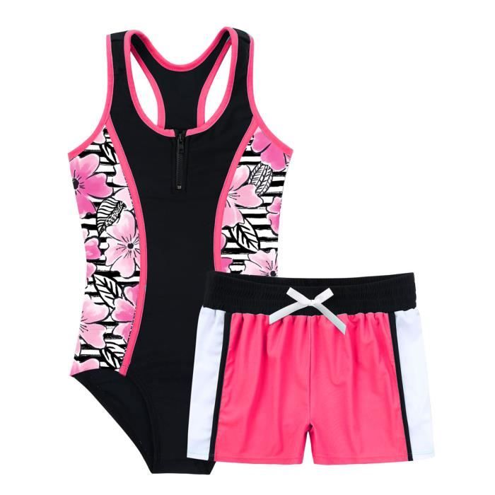 Maillot de bain combishort fille cheap