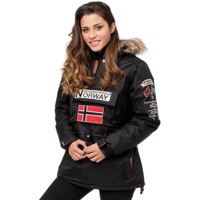 GEOGRAPHICAL NORWAY Doudoune BUILDING Noir Femme Noir
