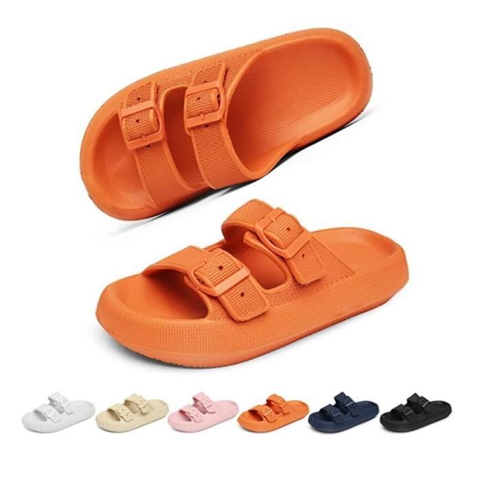 Mules Pour Femme Torotto - Sandales Confortables à Boucle Réglable - Dessus Synthétique, Semelle Plate