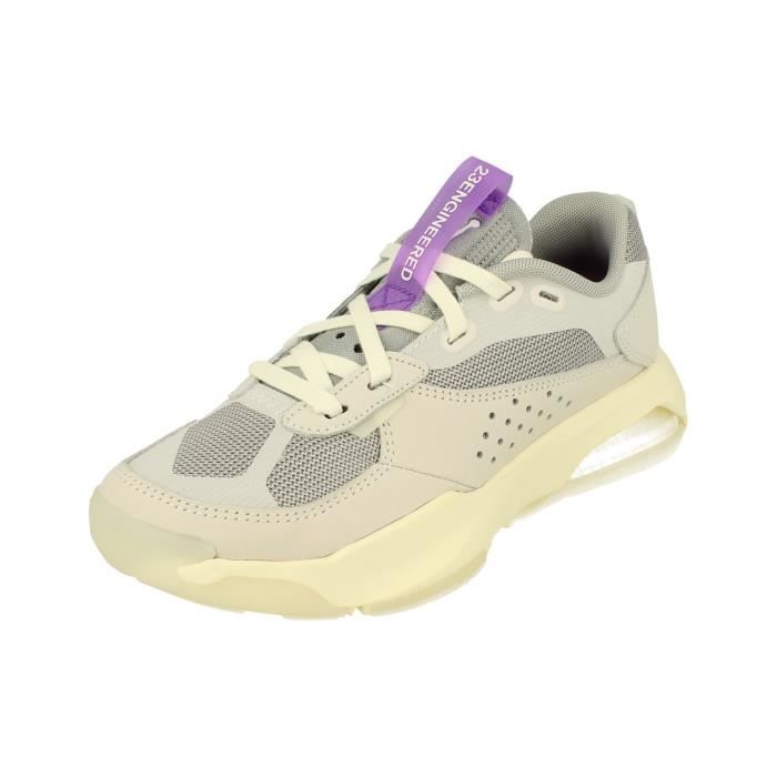 Nike Baskets enfant - NIKE - Air Jordan 200E - Blanc - Lacets - Synthétique