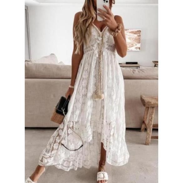 Robe dentelle store boheme chic