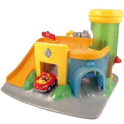 Garage 3 étages OPO 10 – échelle 1:64 – Avec Voiture Miniature – Norev G45120 – 60x60x60 Cm