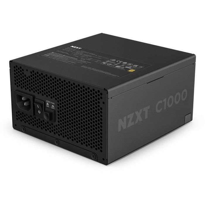 NZXT C1000 Gold ATX 3.1 Alimentation entièrement modulaire et silencieuse pour jeux vidéo sur PC 1 000 watts 80 PLUS Gold - vue 1