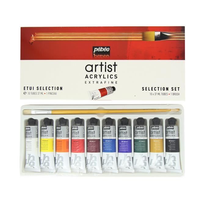 Peinture Acrylique Extra Fine Artist Etui Selection Achat Vente Peinture Acrylique Peinture Acrylique Extra Fi Cdiscount