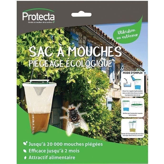Sac à mouches piège à mouche jetable 2.5l
